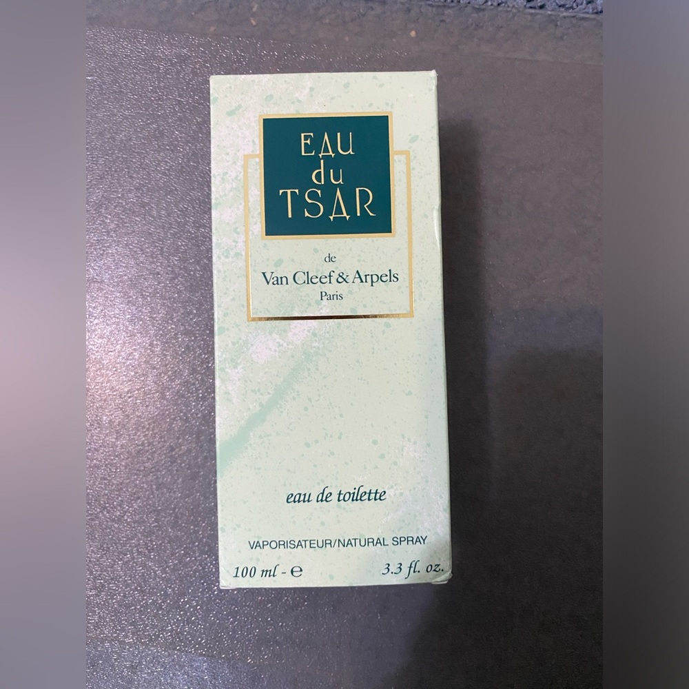 NIB RARE Van Cleef & Arpels TSAR EDT Fragrance